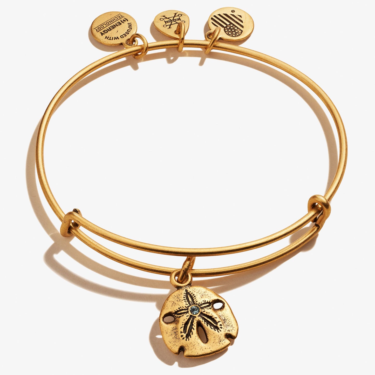 Sand Dollar Charm Bangle