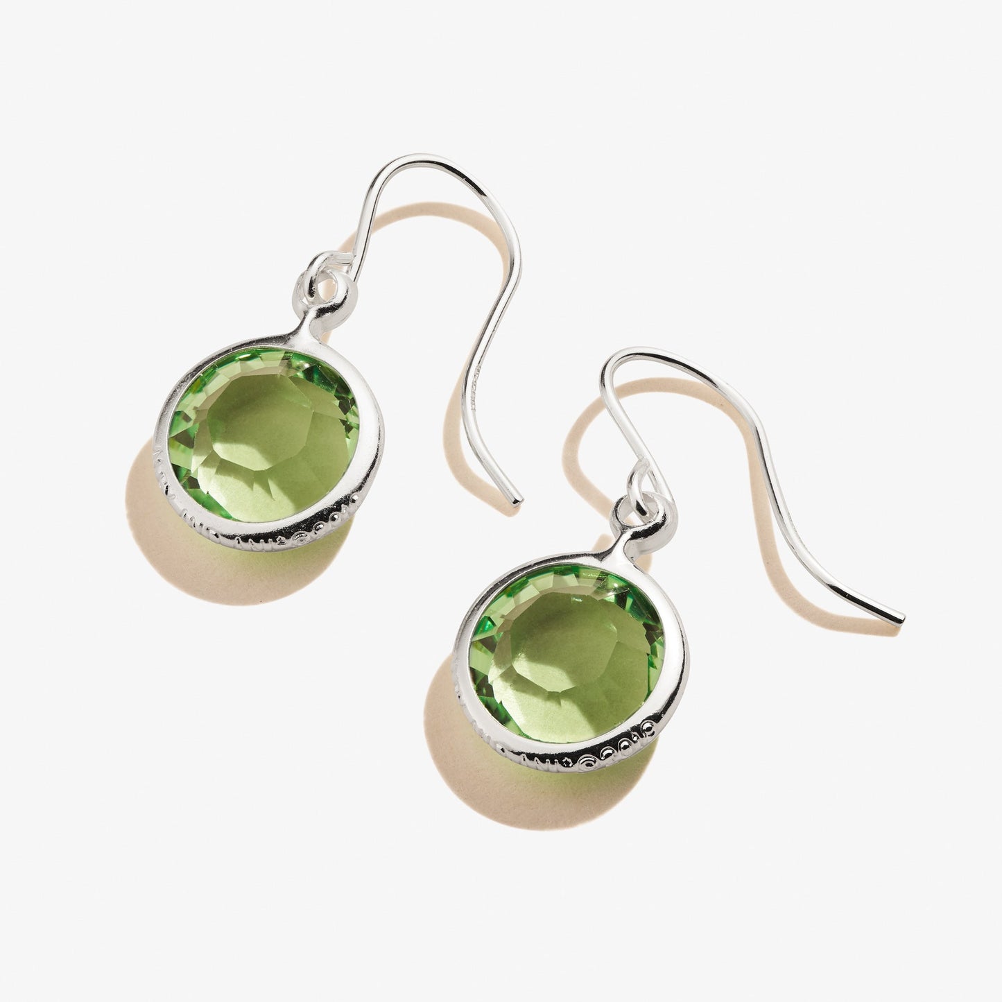 Peridot Birthstone Earrings, August