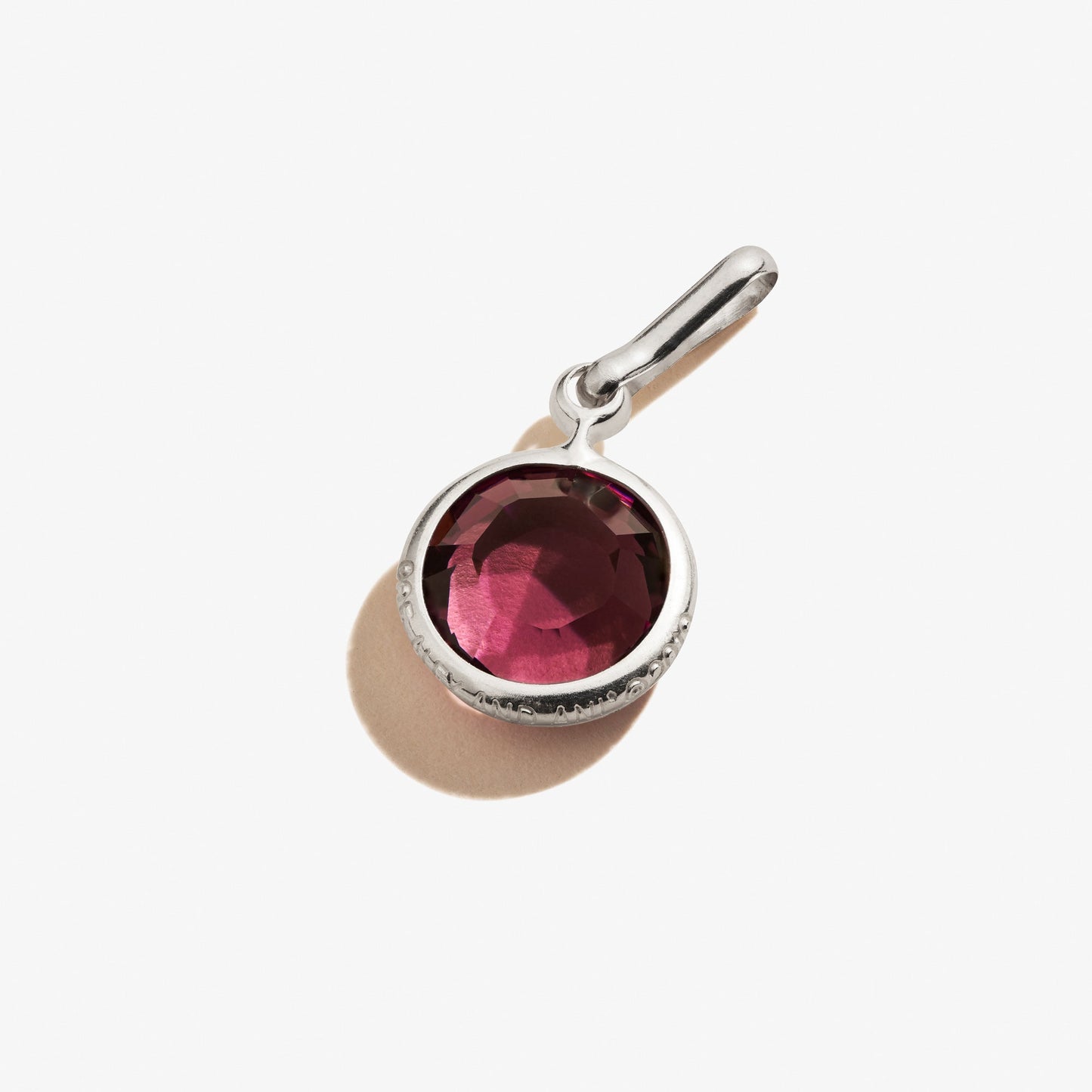 Amethyst Birthstone Charm, February