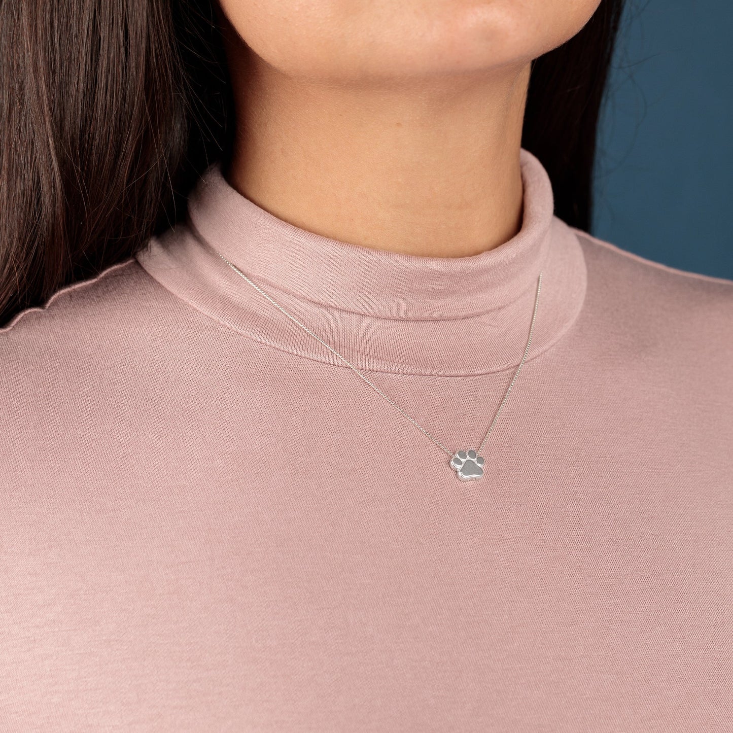 Paw Print of Love Necklace