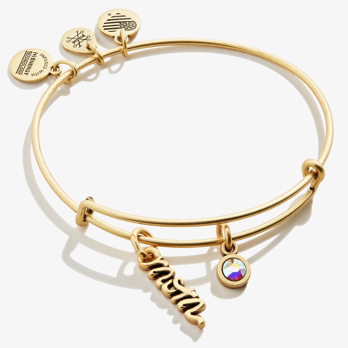 'Mom' Duo Charm Bangle