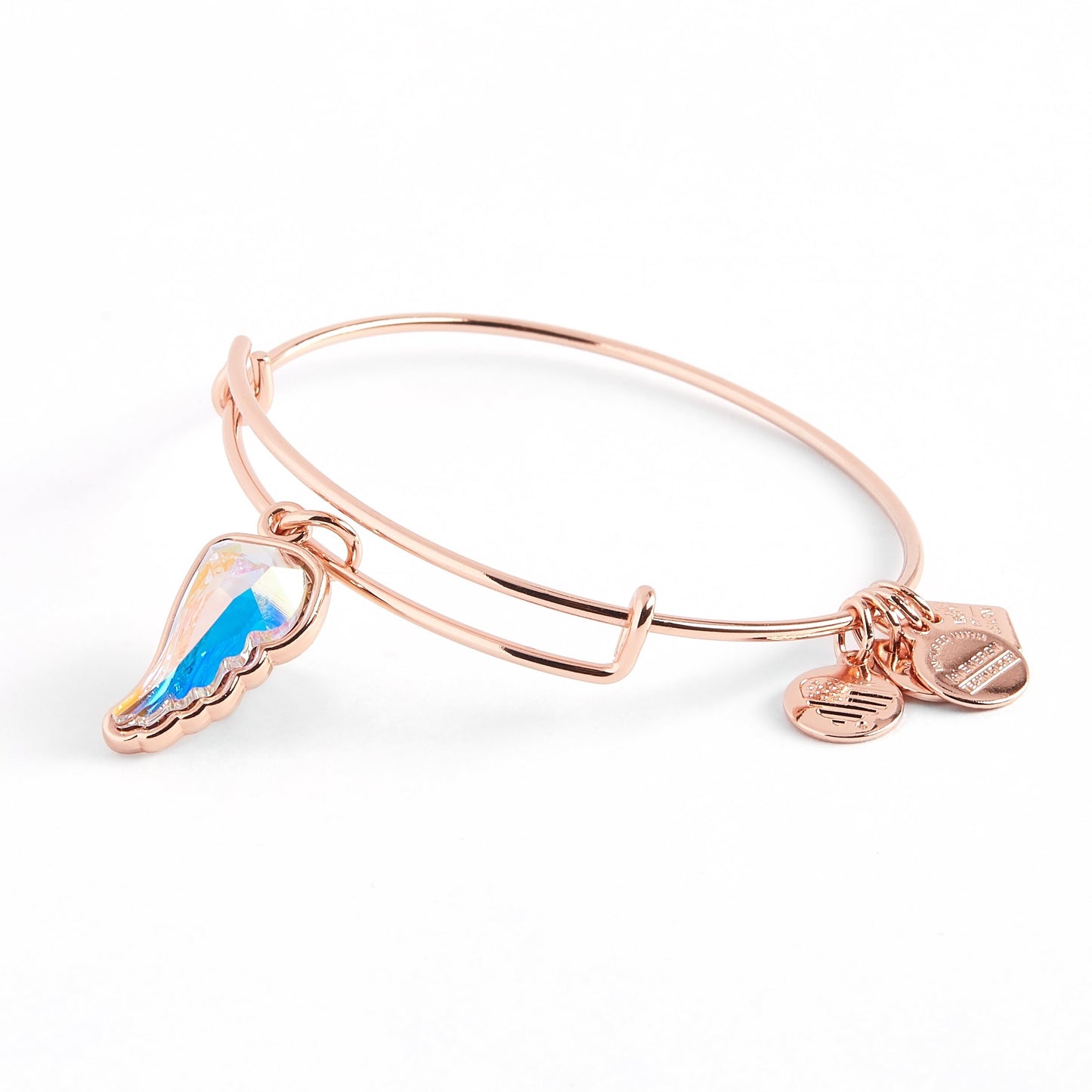 Guardian Wing Charm Bangle
