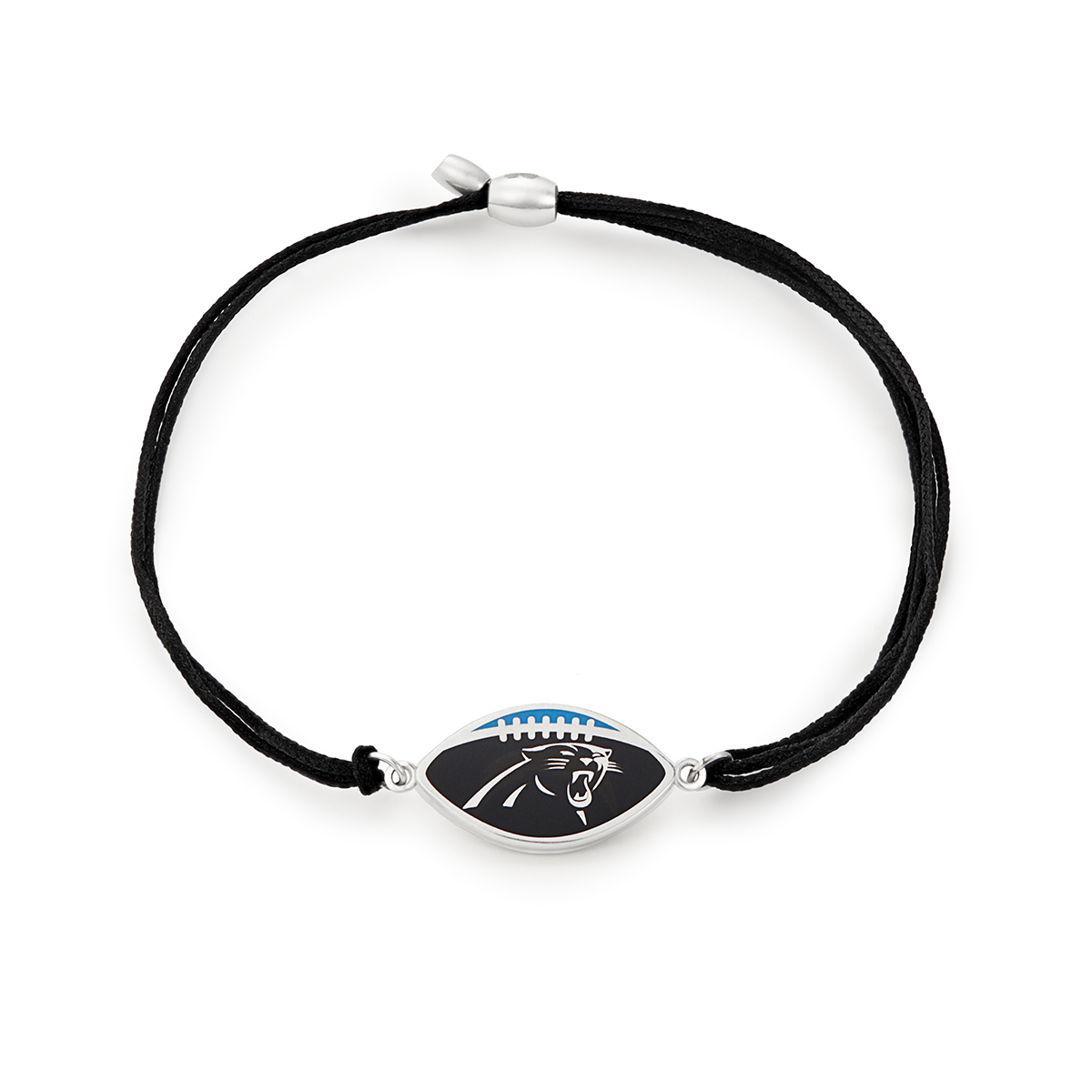 Carolina Panthers NFL Charm Pull Cord Bracelet