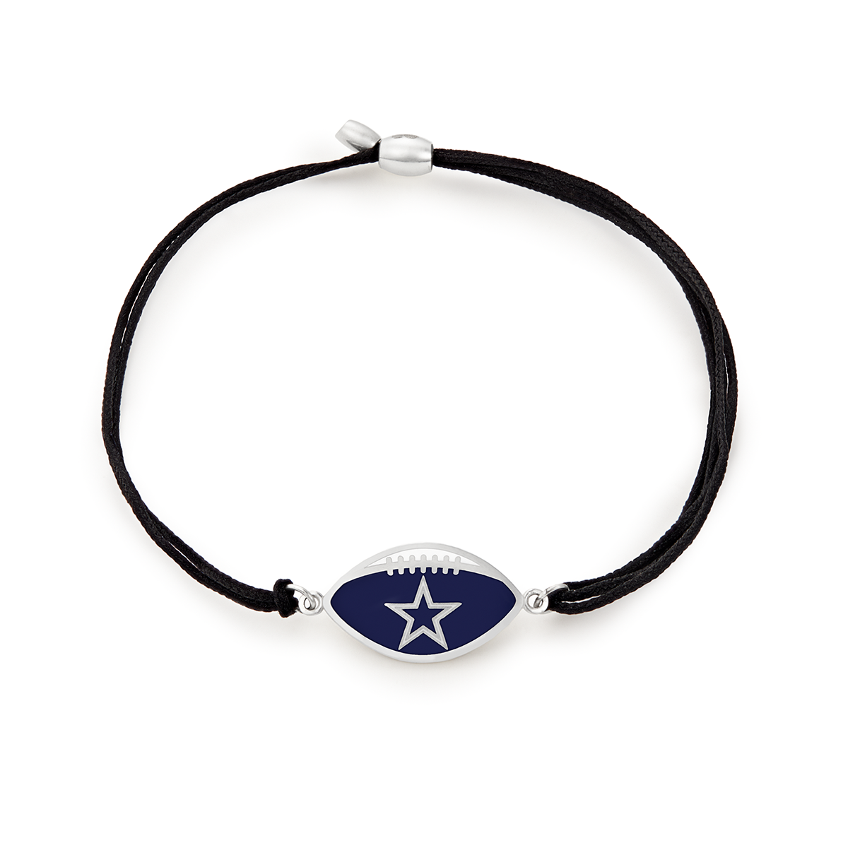Dallas Cowboys NFL Charm Pull Cord Bracelet