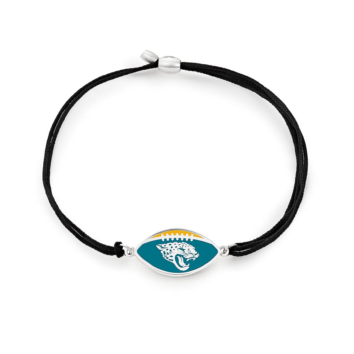 Jacksonville Jaguars NFL Charm Pull Cord Bracelet