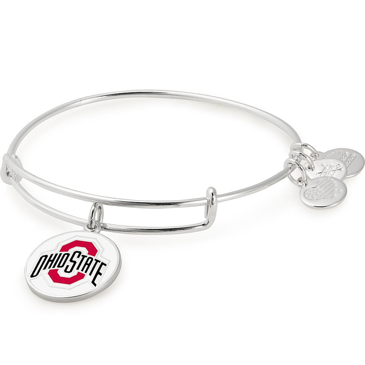 Ohio State University Logo Charm Bangle