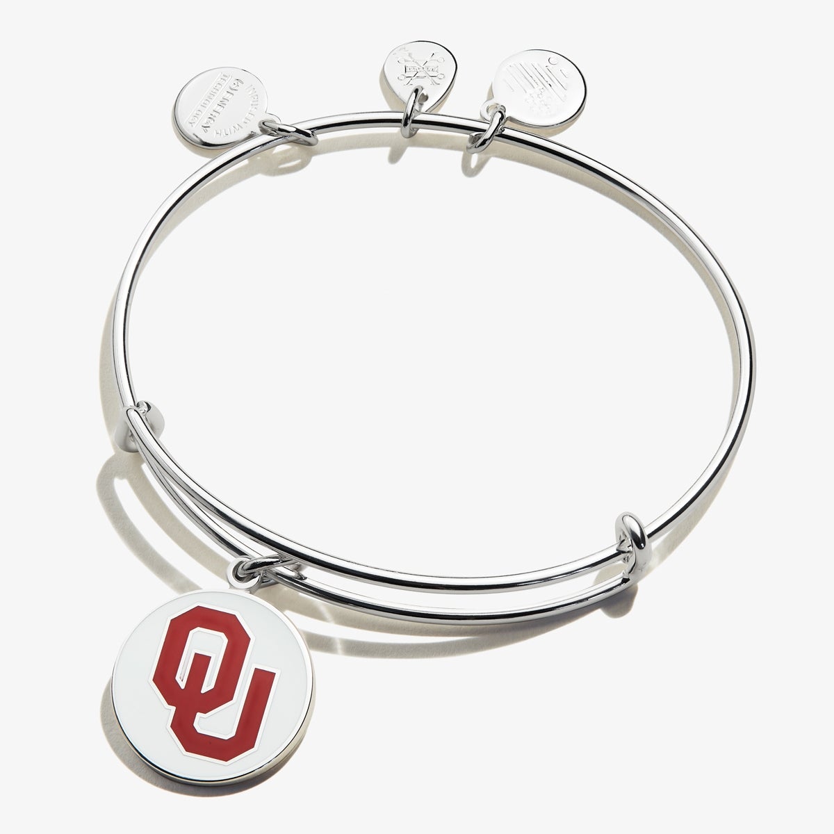 University of Oklahoma Logo Charm Bangle