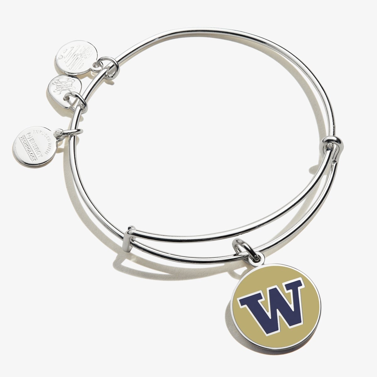 University of Washington Logo Charm Bangle