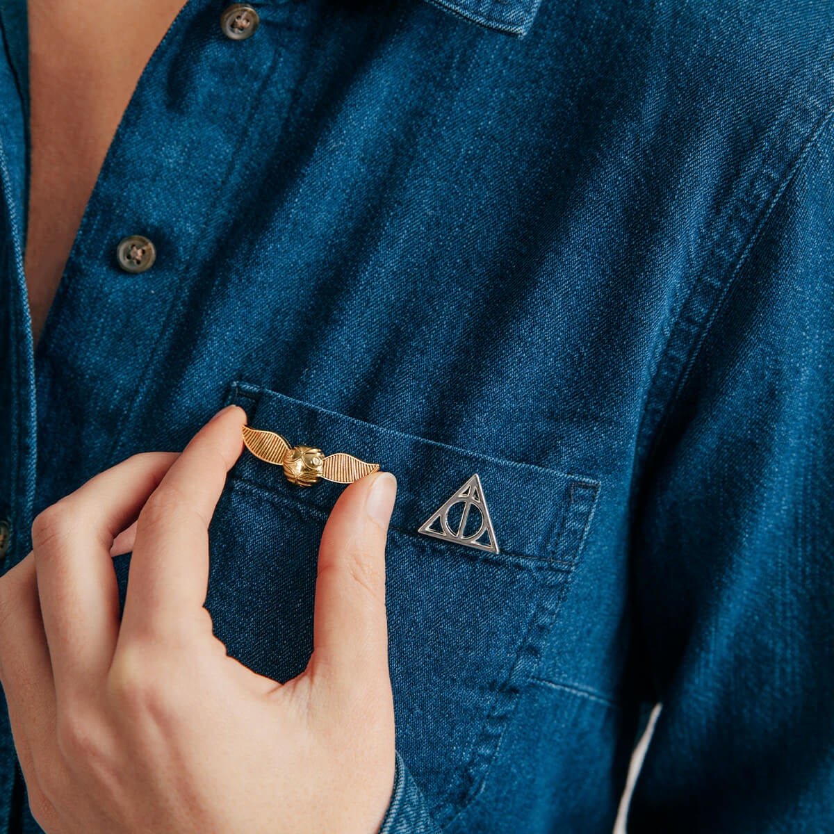 Harry Potterâ„?Golden Snitch Pin