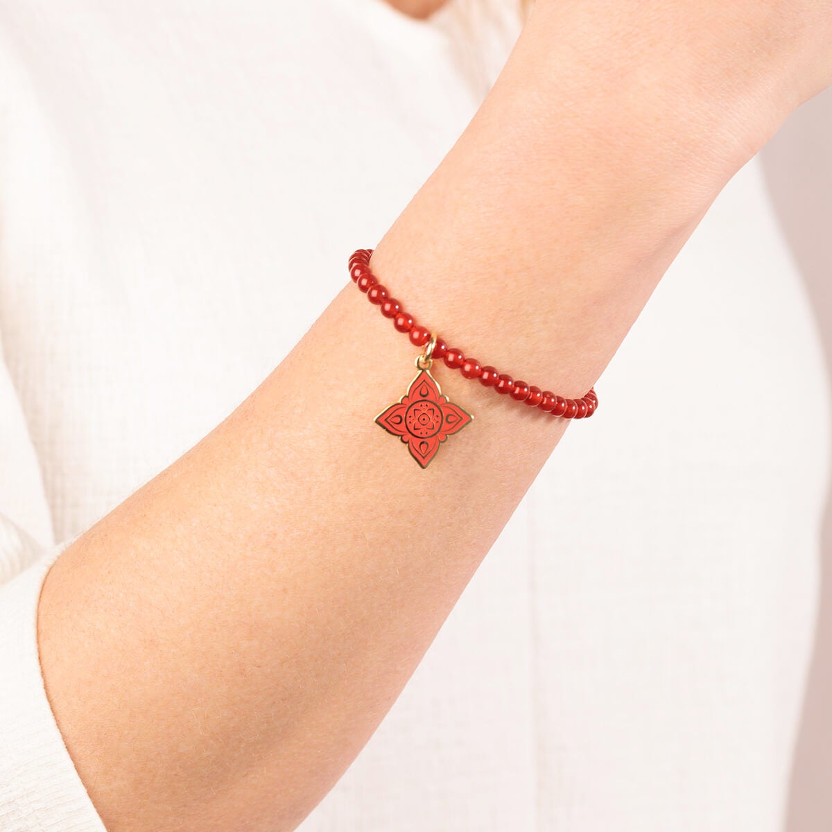 Root Chakra Stretch Bracelet