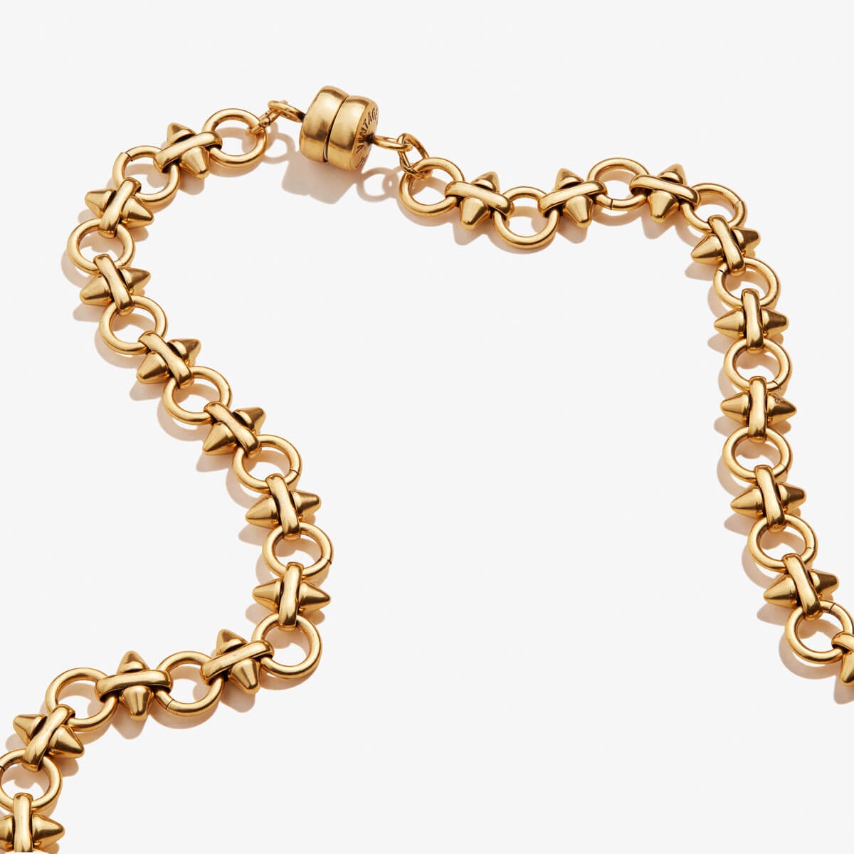 Spear + Circle Magnetic Chain Necklace