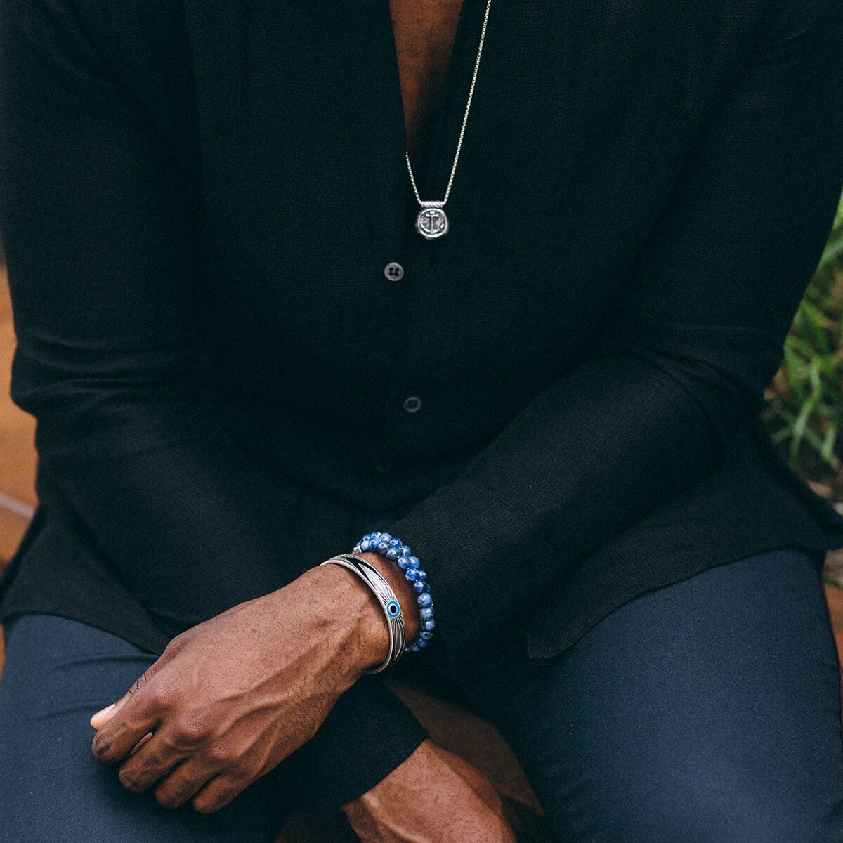 Anchor Necklace, Men's