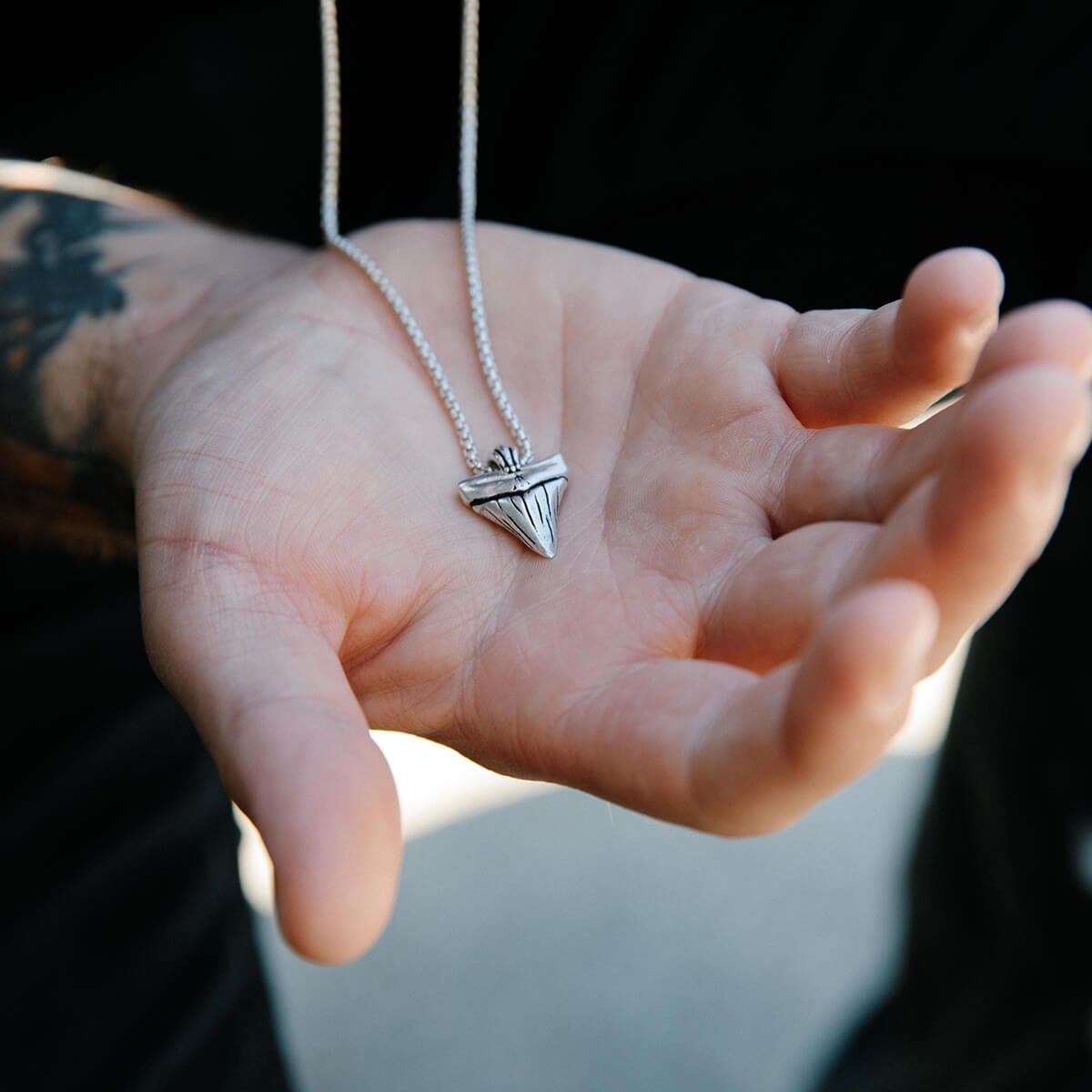 Shark Tooth Necklace, Men's