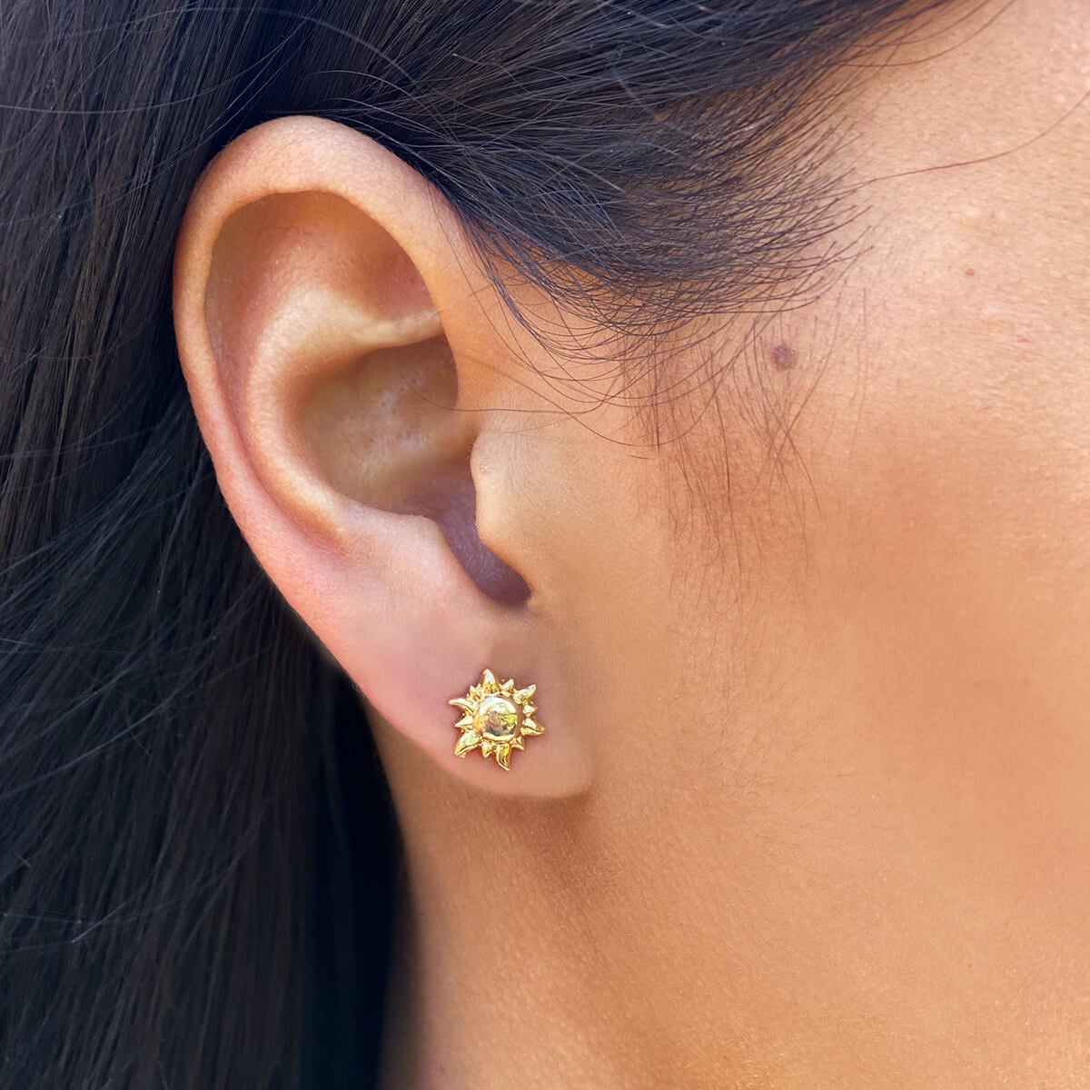Sun Stud Earrings