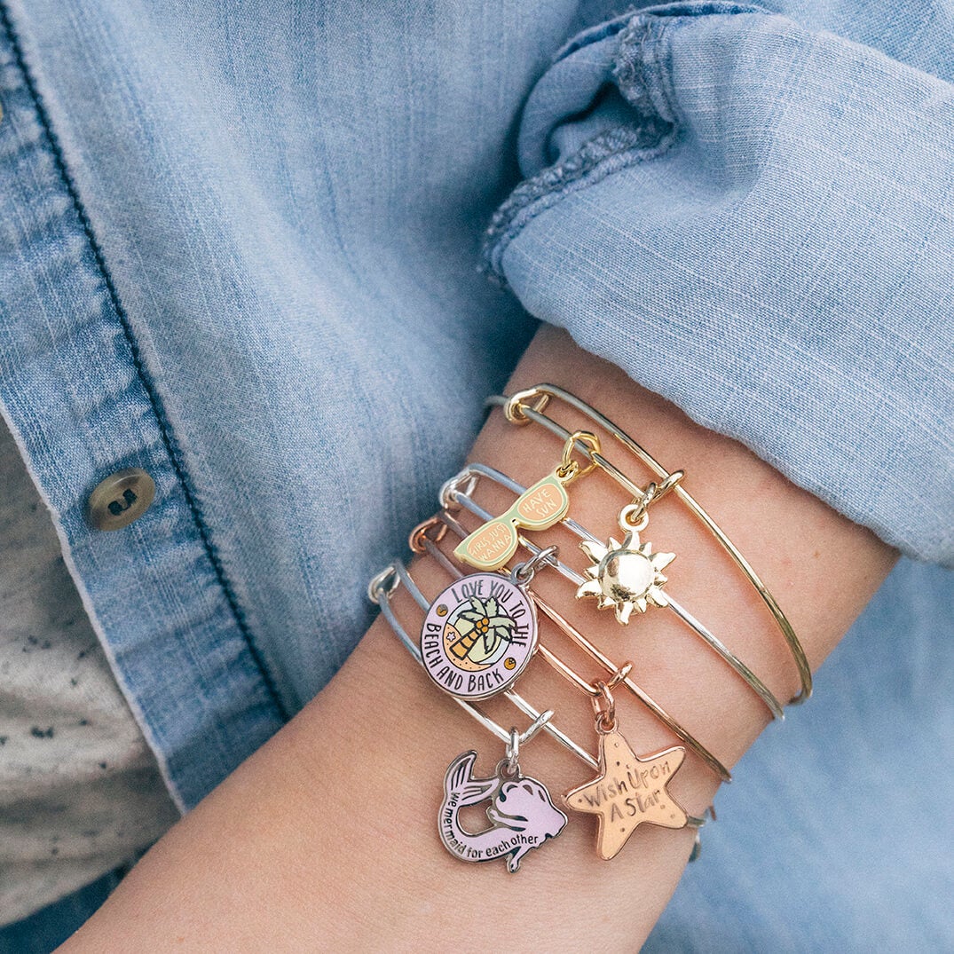 'Wish Upon A Star' Charm Bangle