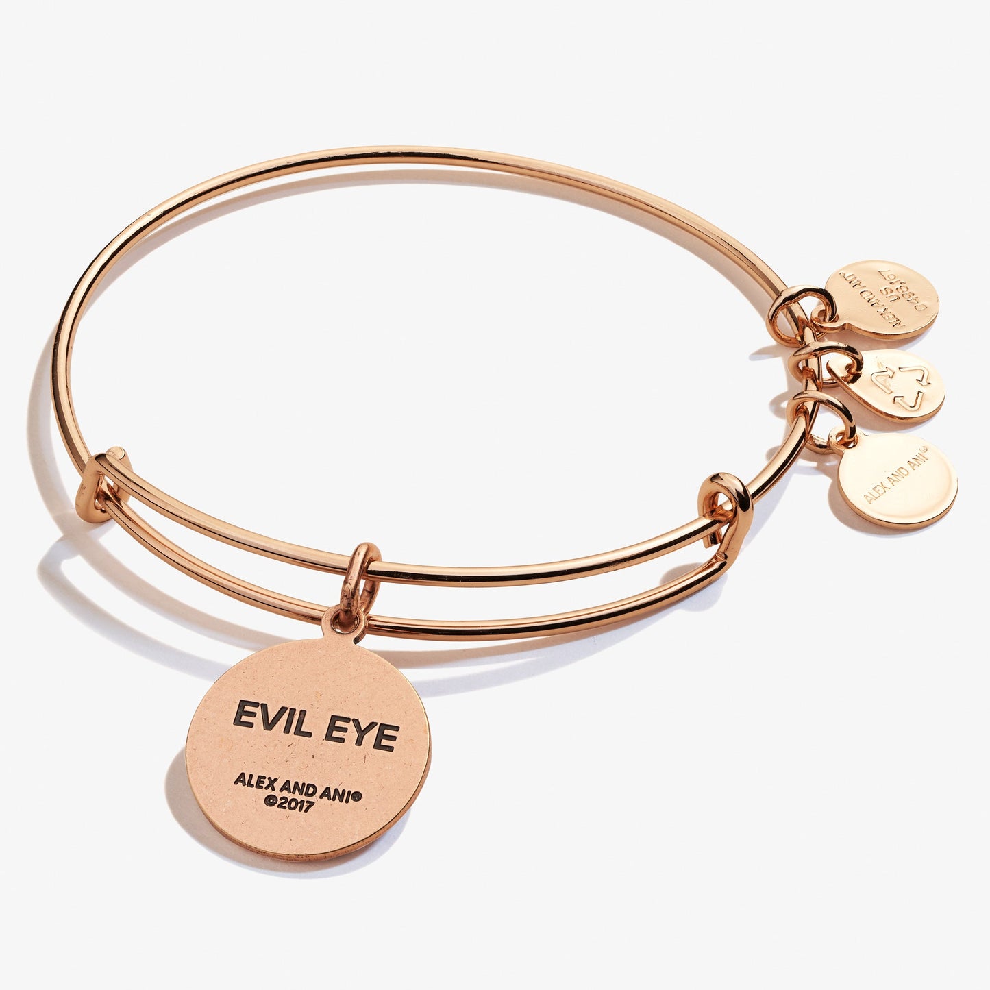 Evil Eye Charm Bangle
