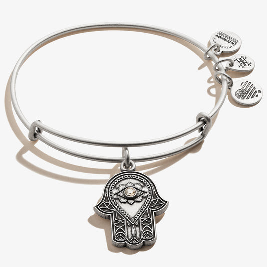 Hamsa Charm Bangle