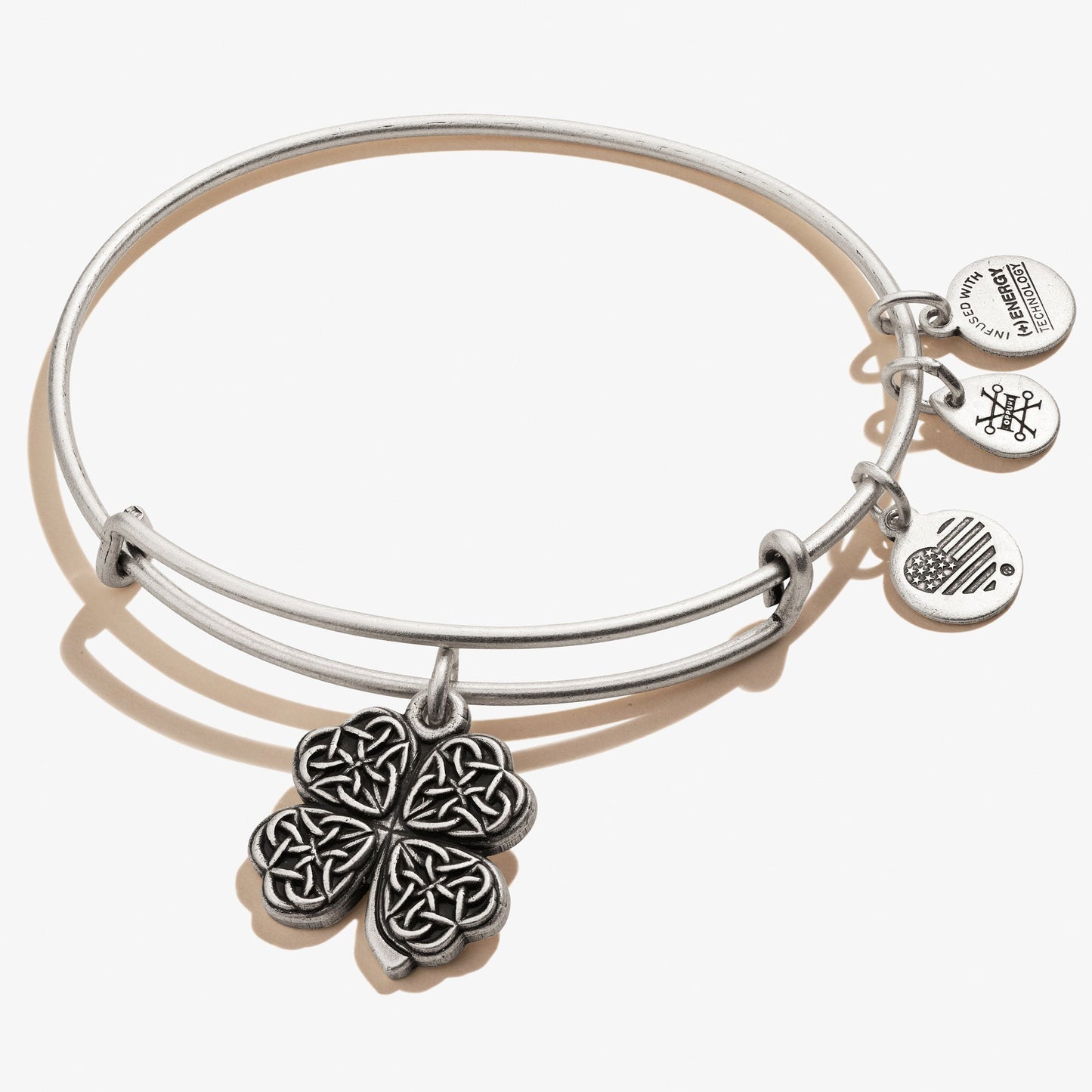Four Leaf Clover IV Charm Bangle