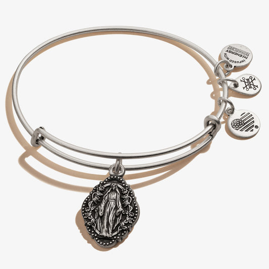 Mother Mary Charm Bangle
