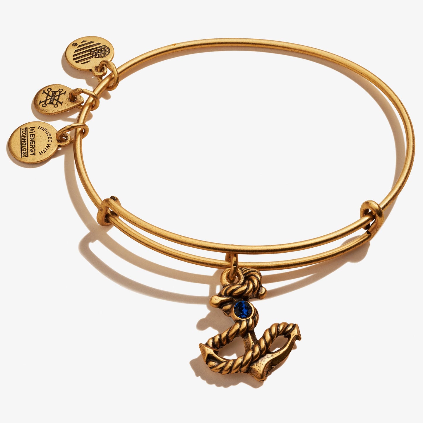 Anchor Charm Bangle