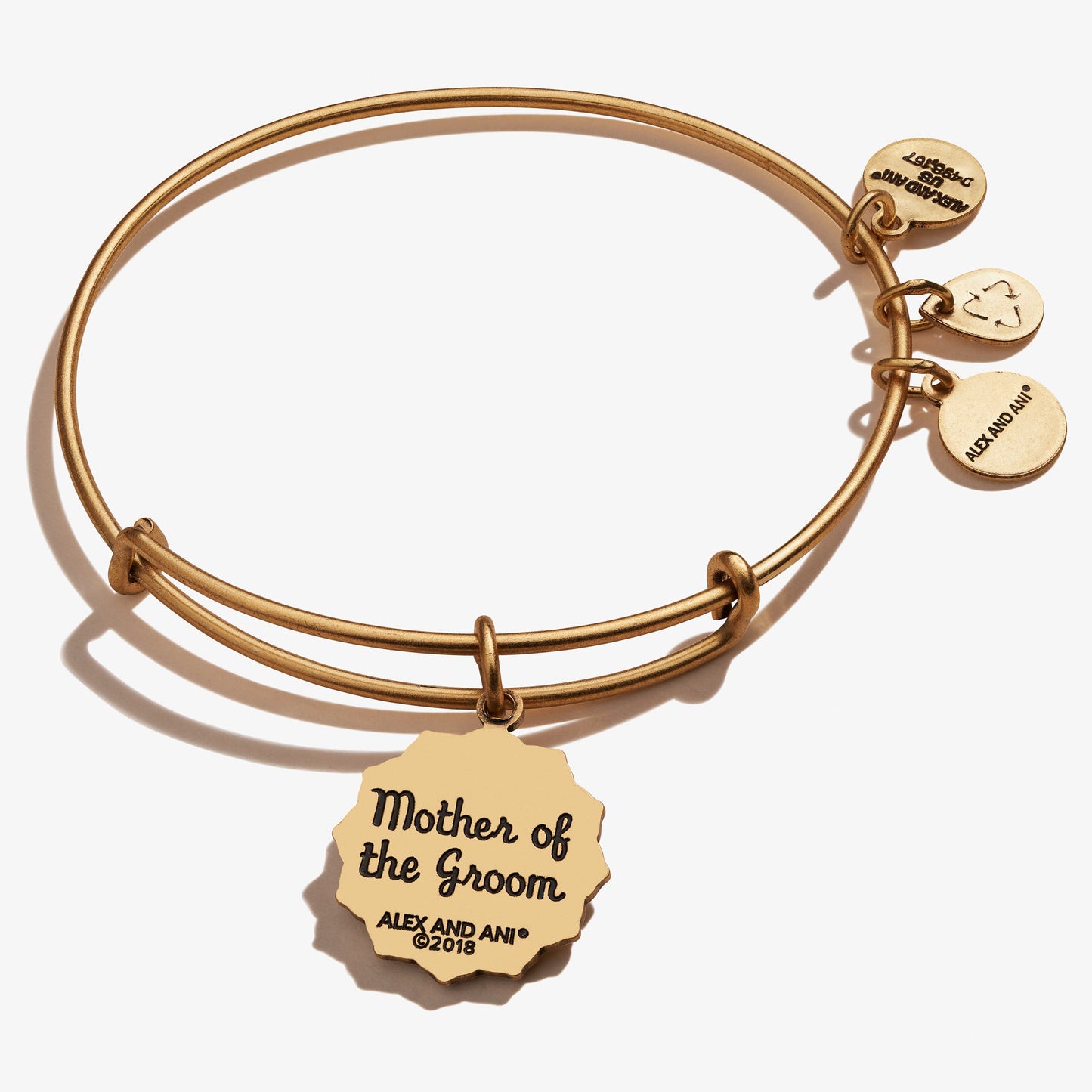 'My Other Mother' Mother of the Groom Charm Bangle