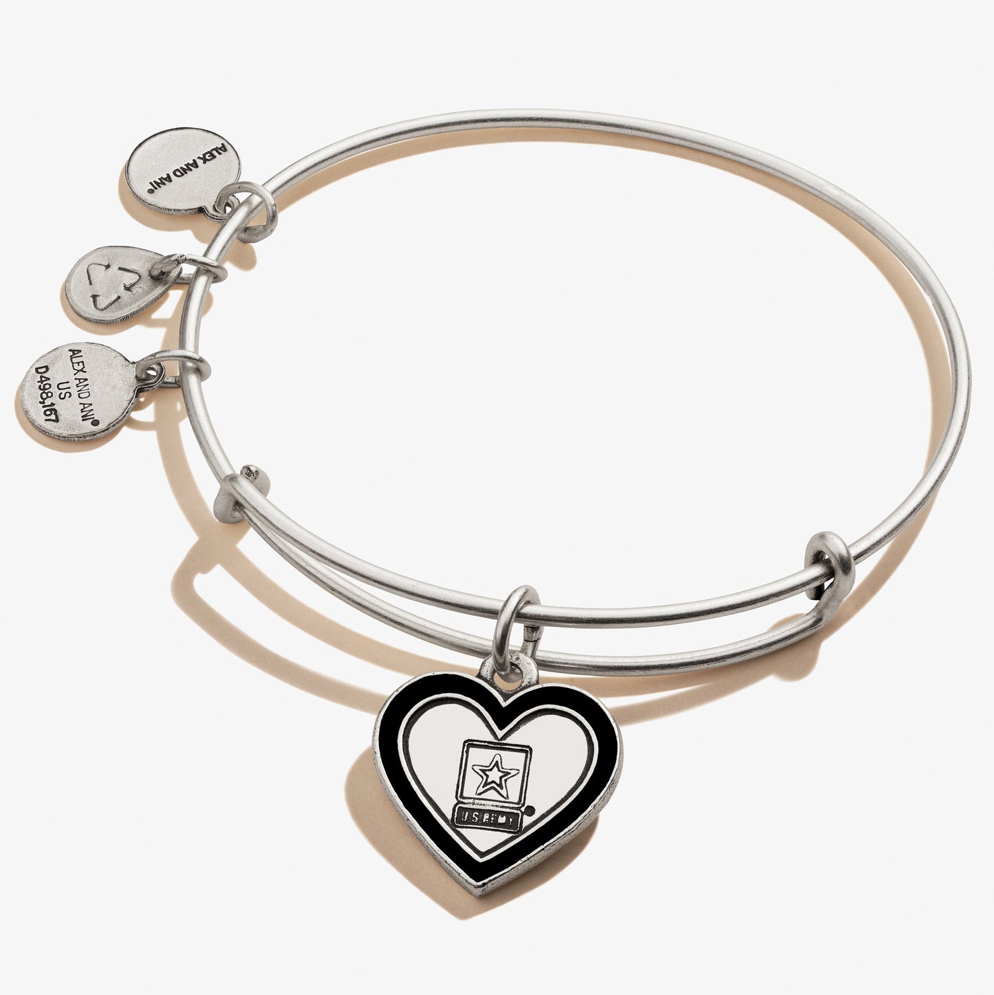 Army Mom Charm Bangle