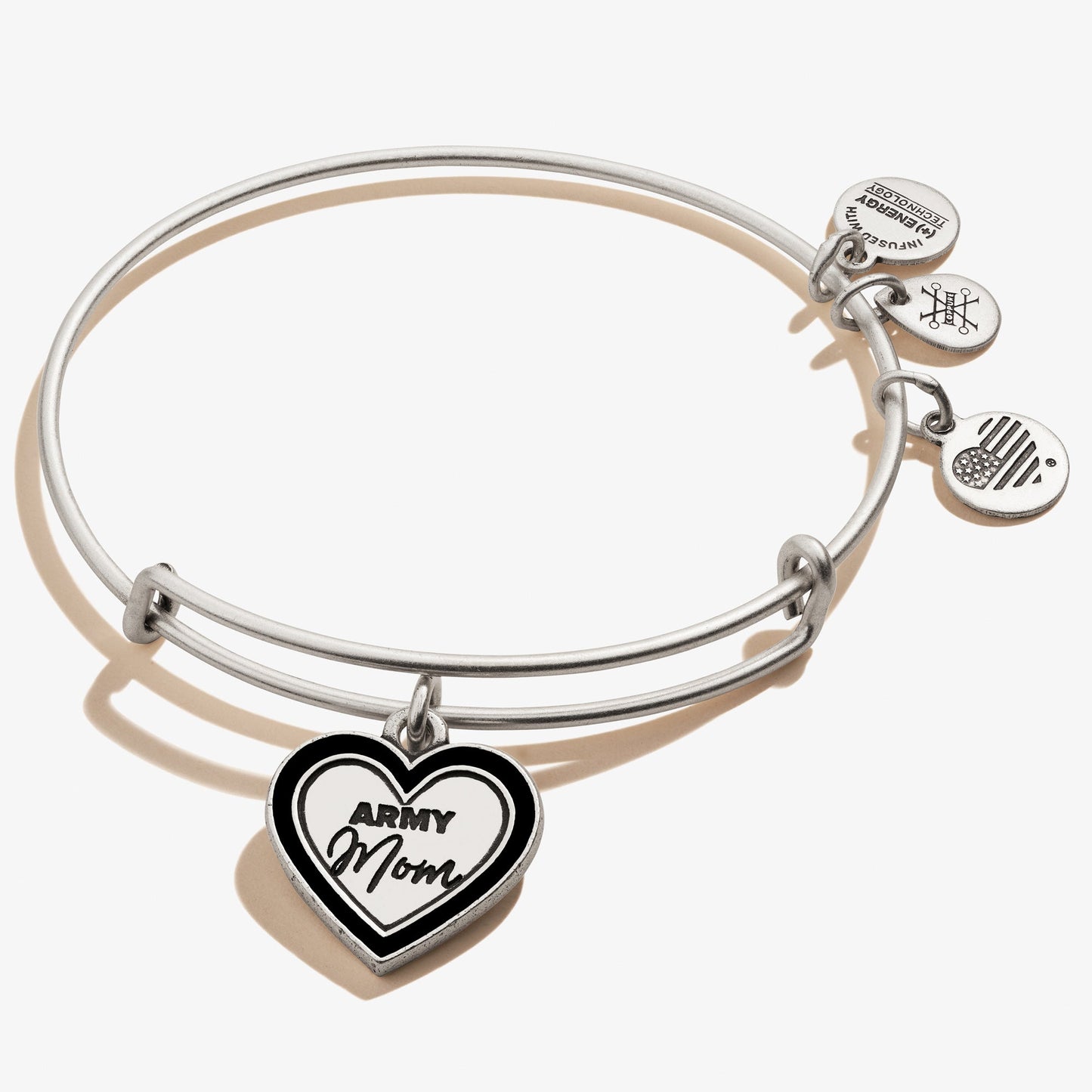 Army Mom Charm Bangle