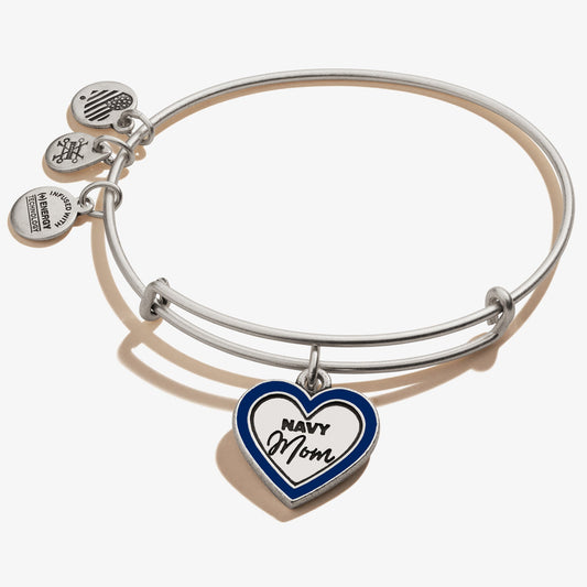U.S. Navy Mom Charm Bangle