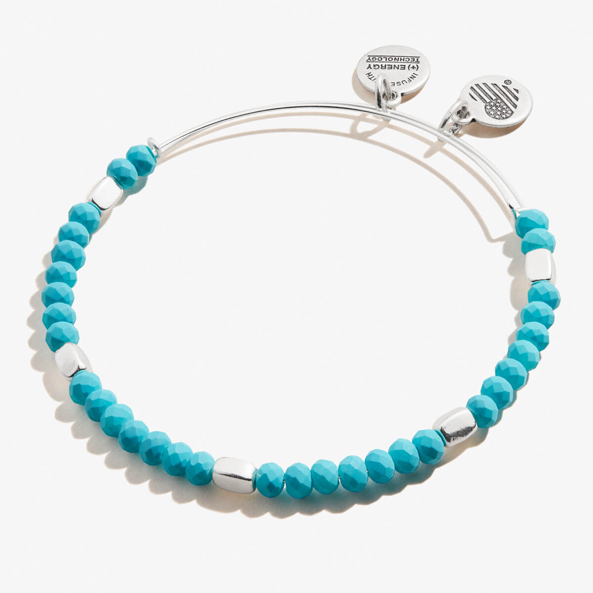 Turquoise Balance Beaded Bangle