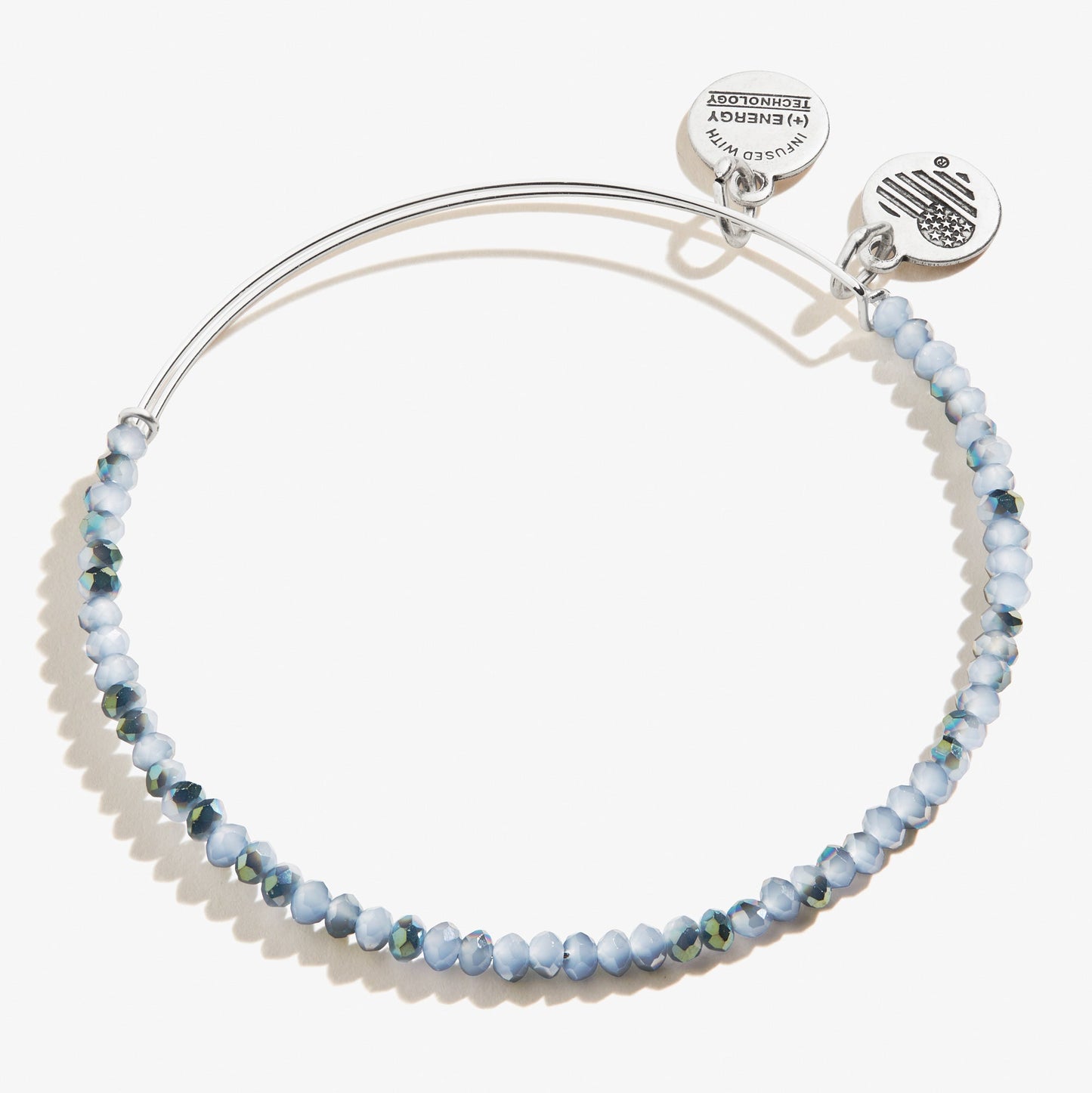 Indigo Stardust Beaded Bangle