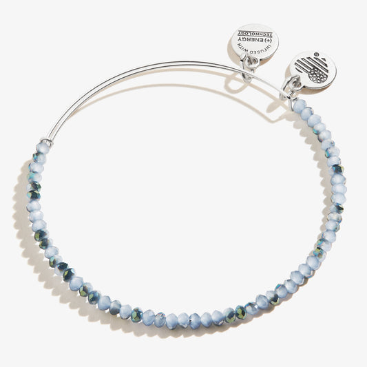 Indigo Stardust Beaded Bangle