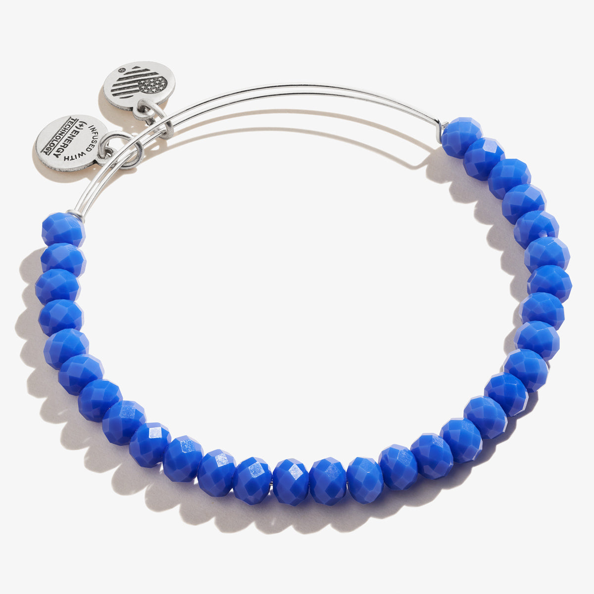 Royal Blue Stellar Beaded Bangle