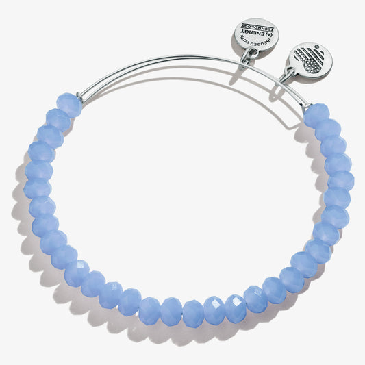 Blue Stellar Beaded Bangle