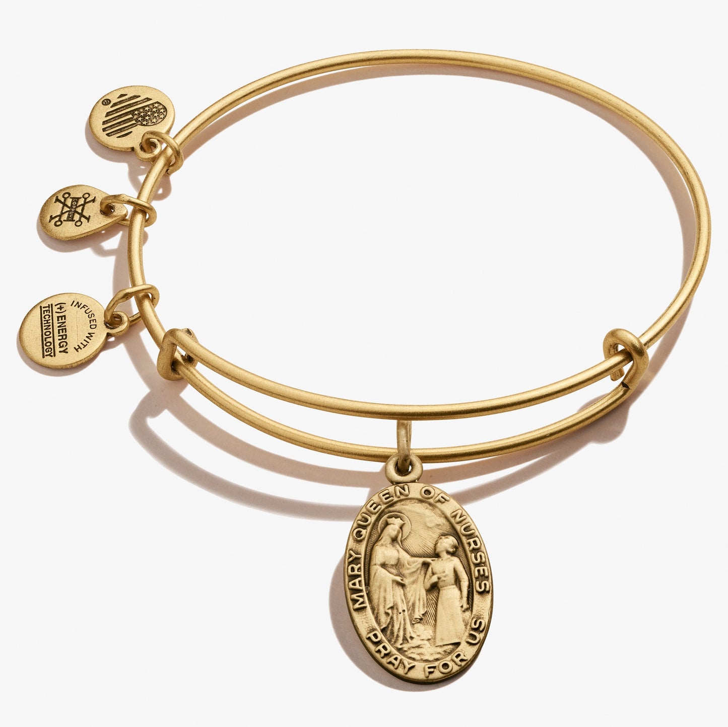 'Mary, Queen of Nurses' Charm Bangle