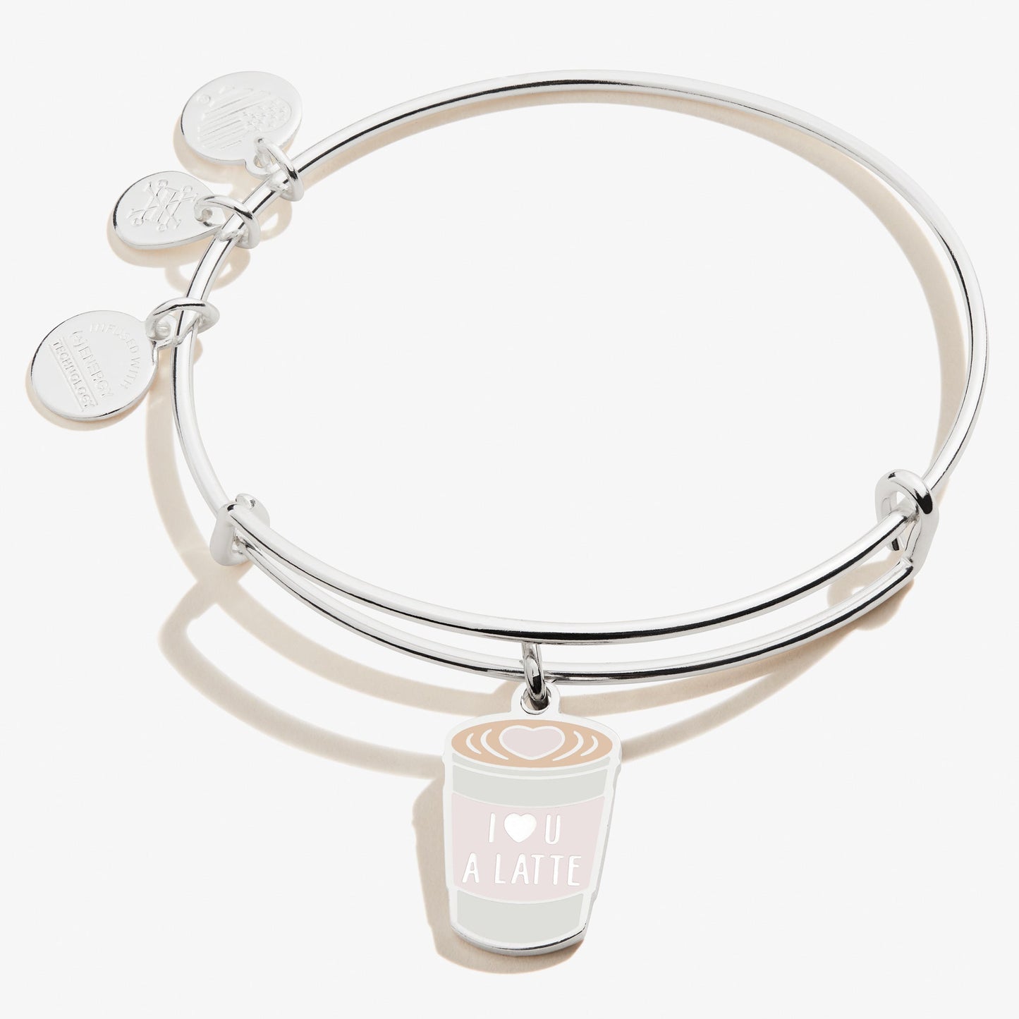 'I Love You a Latte' Charm Bangle