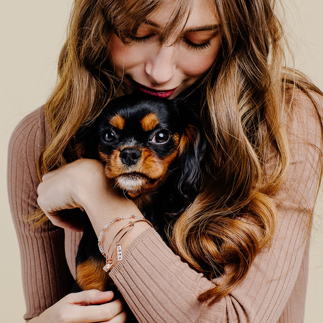 'Woof' Duo Charm Bangle