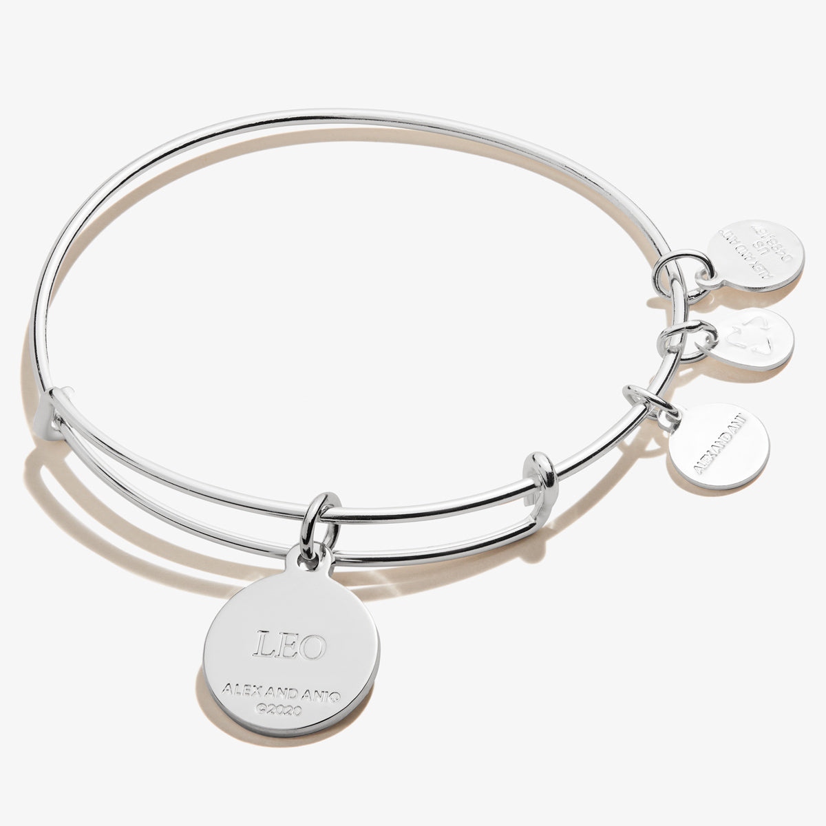 Leo Zodiac Charm Bangle, Color