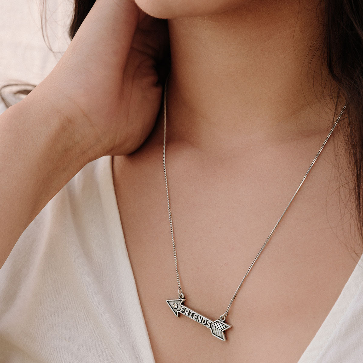 Best Friends Arrow Necklaces, Set of 2