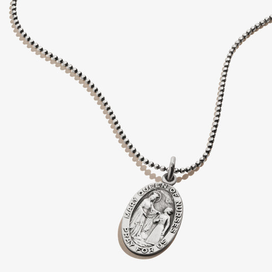 'Mary, Queen of Nurses' Charm Necklace