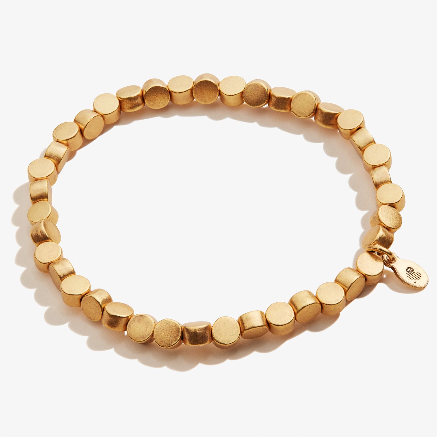 Halo Metal Beaded Stretch Bracelet