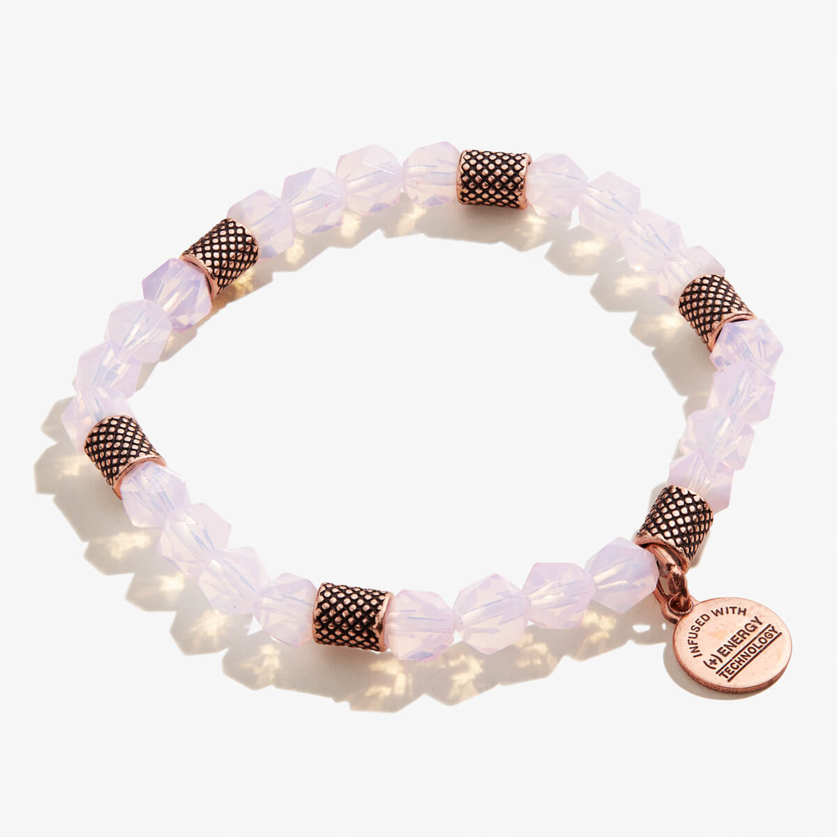 Pink Mermaid Beaded Stretch Bracelet