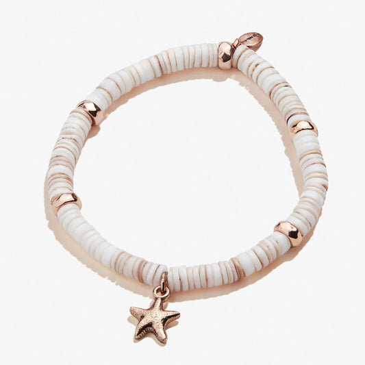 Starfish Shell Stretch Bracelet