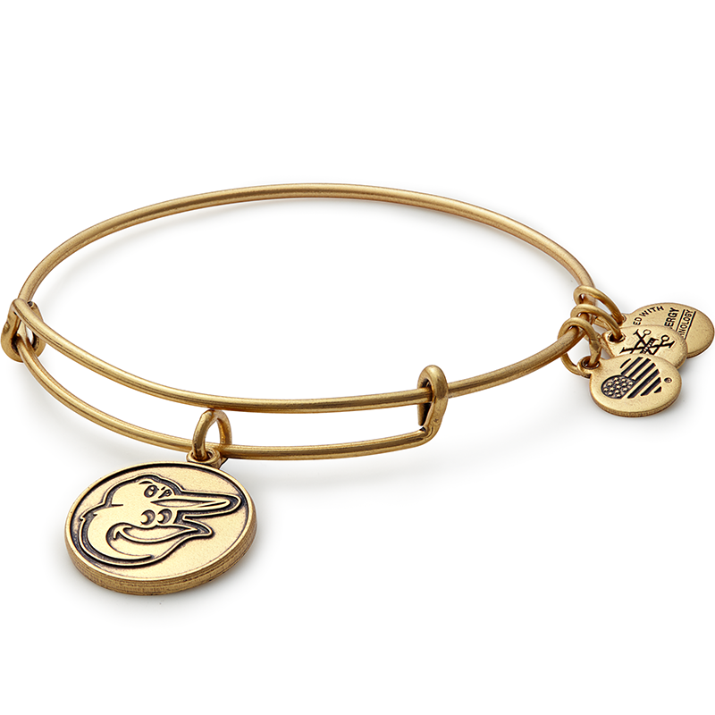Baltimore Orioles MLB Charm Bangle
