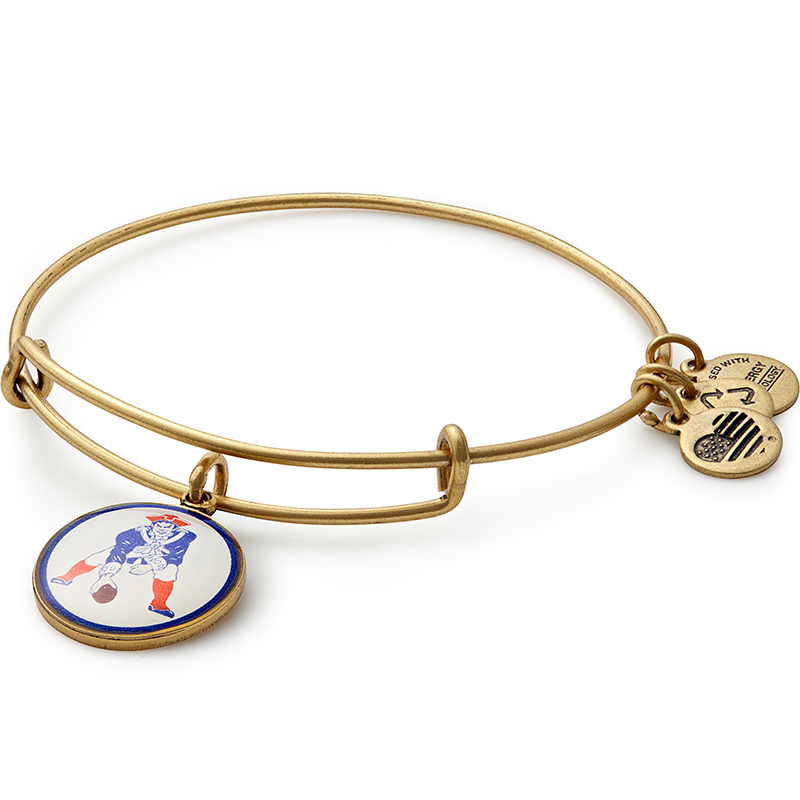 New England Patriots Mascot NFL Charm Bangle