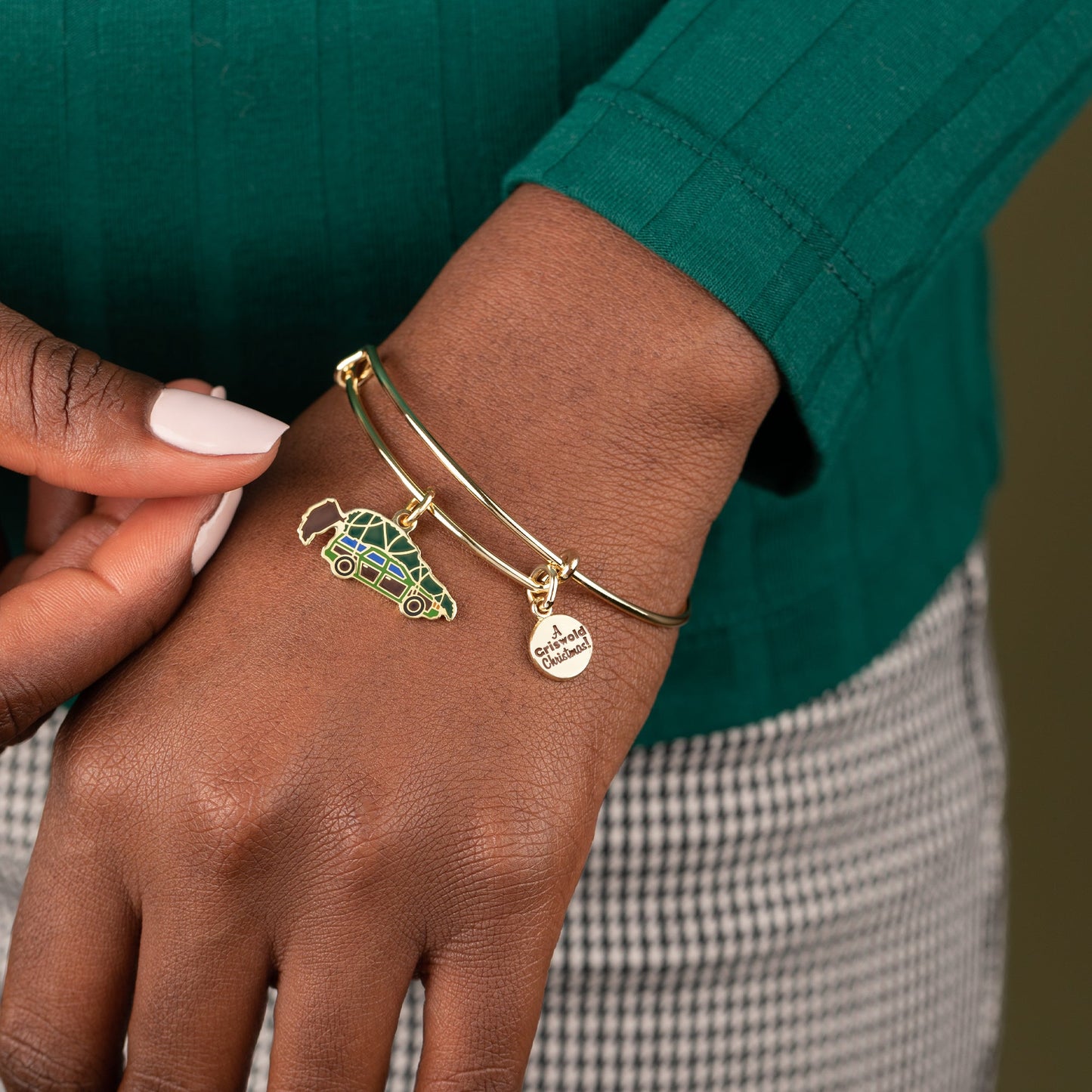 National Lampoon's Christmas Vacation Griswold Station Wagon Charm Bangle