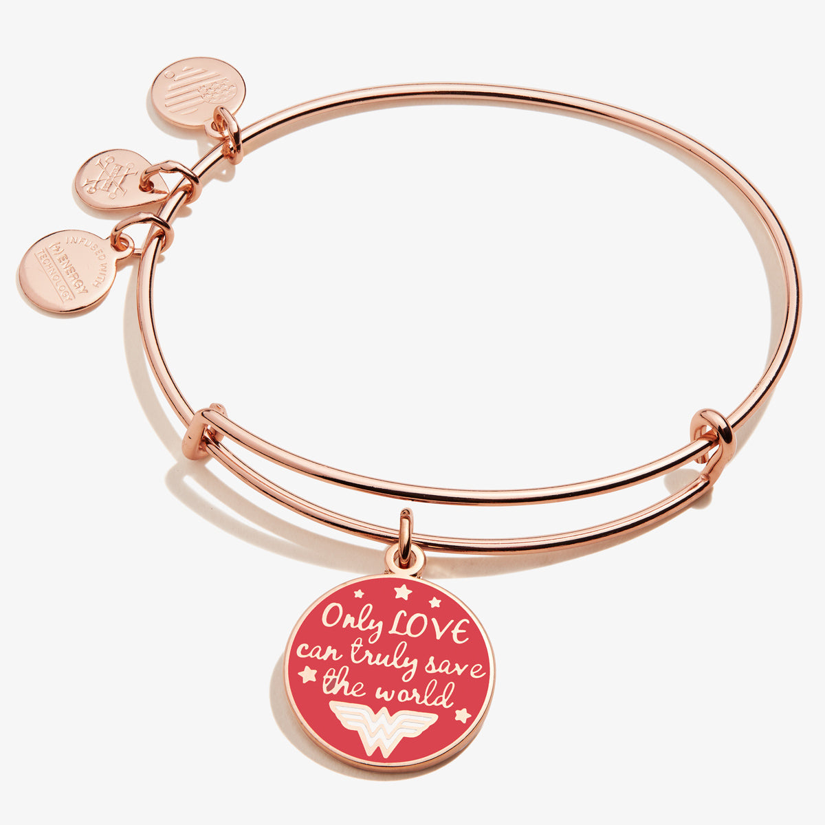 Wonder Womanâ„?'Love Can Save The World' Charm Bangle