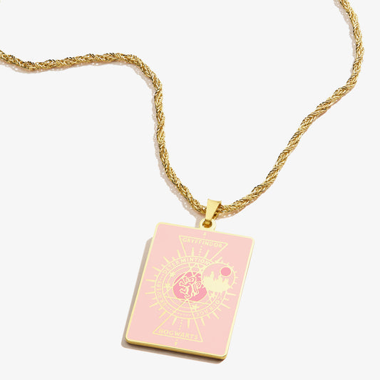 Harry Potterâ„?Hogwarts + Gryffindor Charm Necklace