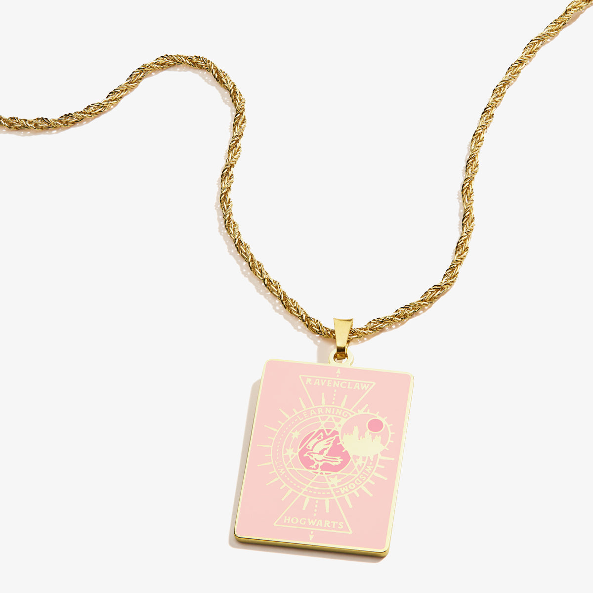 Harry Potterâ„?Hogwarts + Ravenclaw Charm Necklace