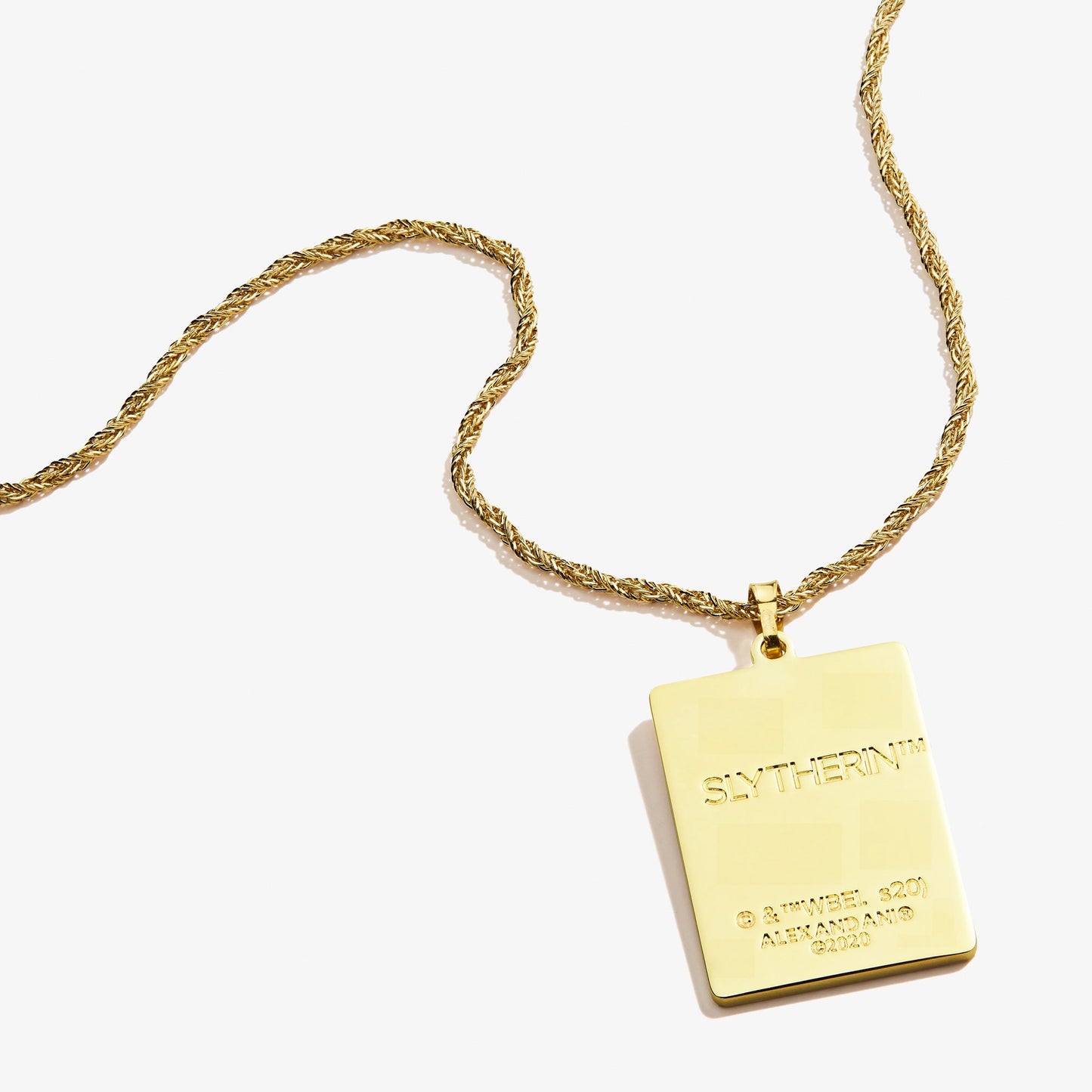 Harry Potterâ„?Hogwarts + Slytherin Charm Necklace