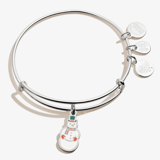 Snowman Charm Bangle